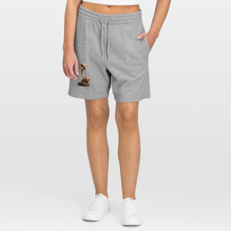 snake, python, cobra, rattlesnake, snakes Stanley/Stella Trainer Unisex Organic Jogging Shorts
