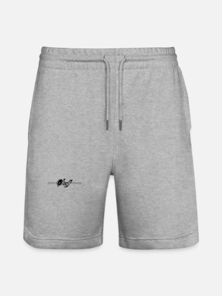 Staff Line - Stanley/Stella Trainer Unisex Organic Jogging Shorts - heather grey