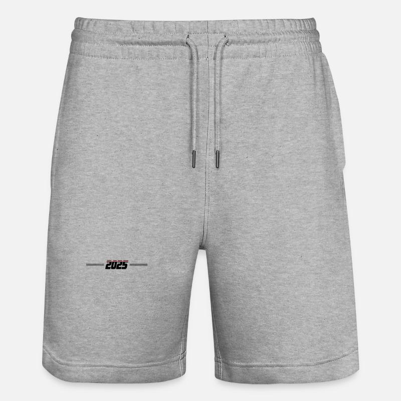 2025 - Short de jogging bio TRAINER Stanley/Stella unisexe - gris chiné