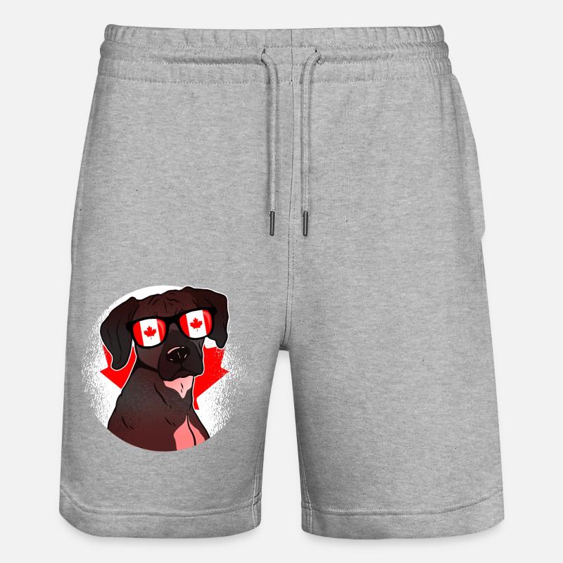 Canada - Short de jogging bio TRAINER Stanley/Stella unisexe - gris chiné