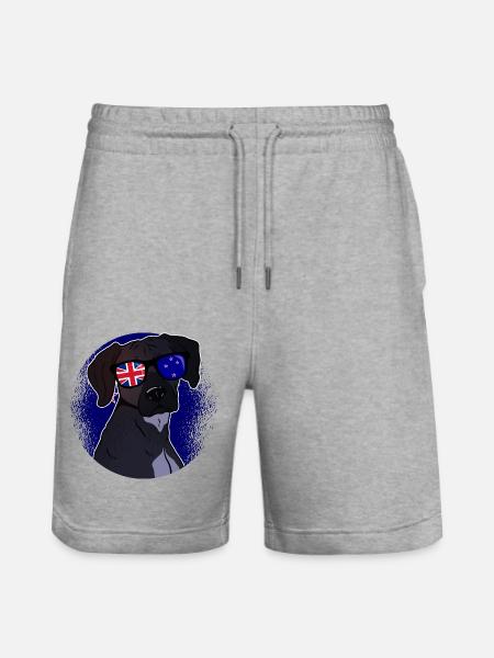 Nouvelle Zélande - Short de jogging bio TRAINER Stanley/Stella unisexe - gris chiné