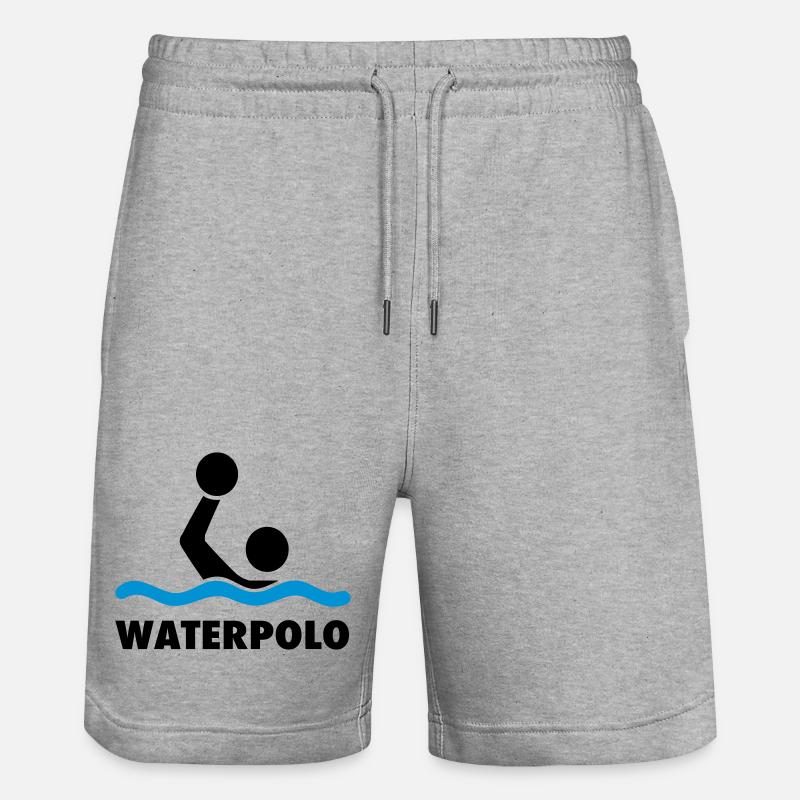 water polo - Short de jogging bio TRAINER Stanley/Stella unisexe - gris chiné