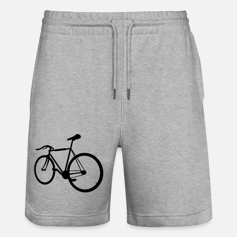 Vélo hipster - Short de jogging bio TRAINER Stanley/Stella unisexe - gris chiné