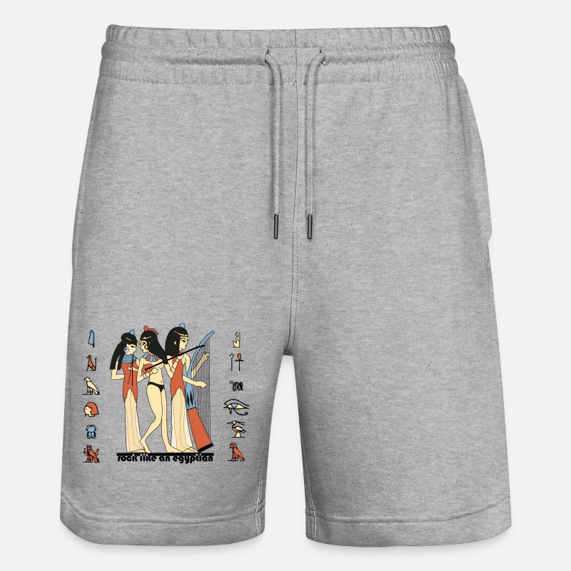 Rock Like An Egyptian - Short de jogging bio TRAINER Stanley/Stella unisexe - gris chiné