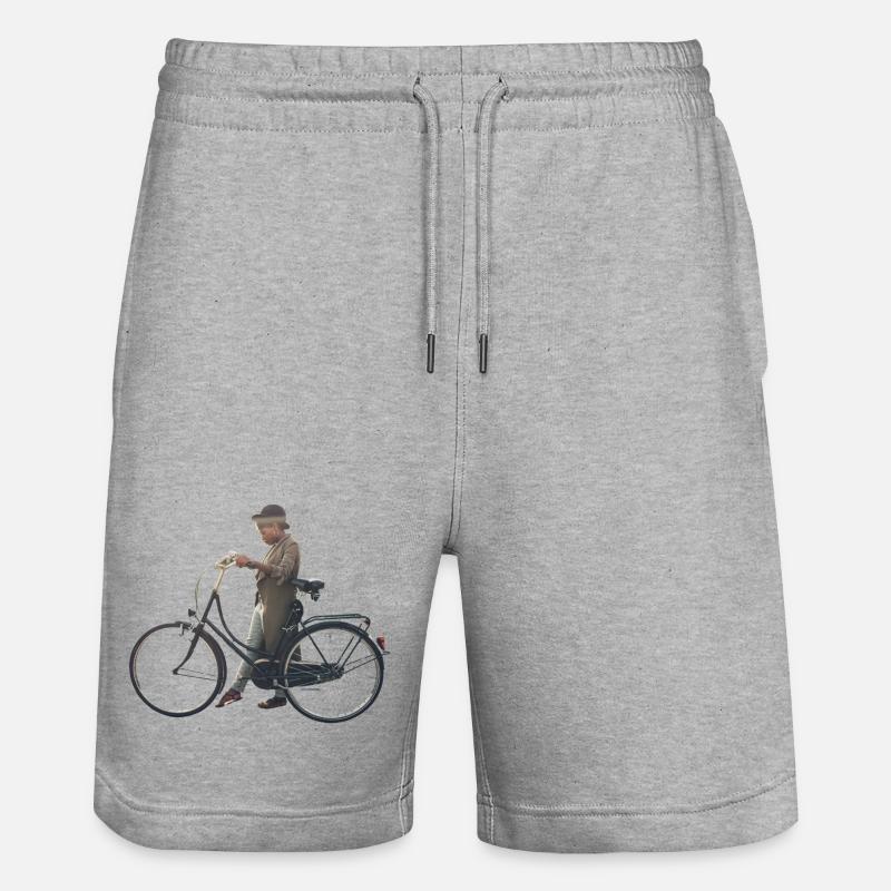 Été - Short de jogging bio TRAINER Stanley/Stella unisexe - gris chiné