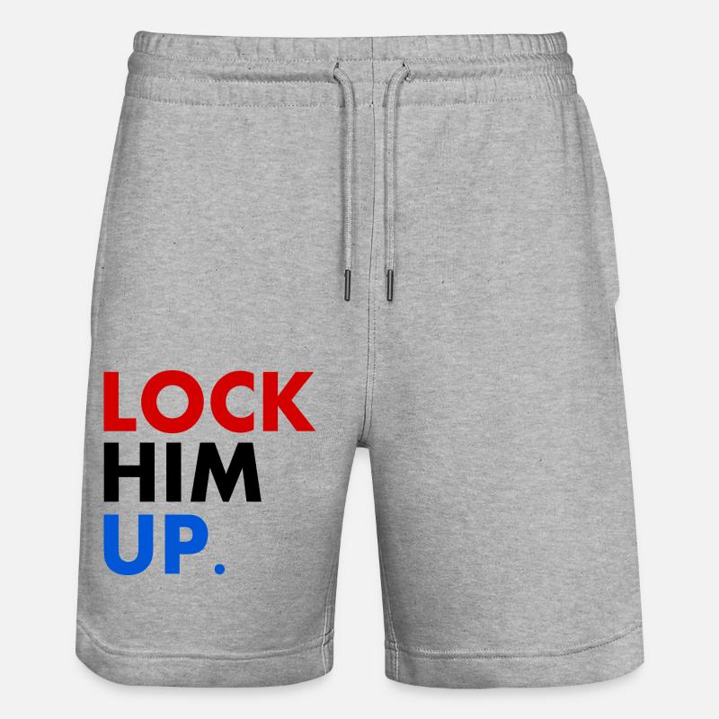 Lock him up - Short de jogging bio TRAINER Stanley/Stella unisexe - gris chiné