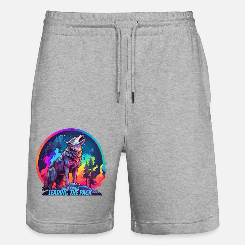 Emballer - Short de jogging bio TRAINER Stanley/Stella unisexe - gris chiné
