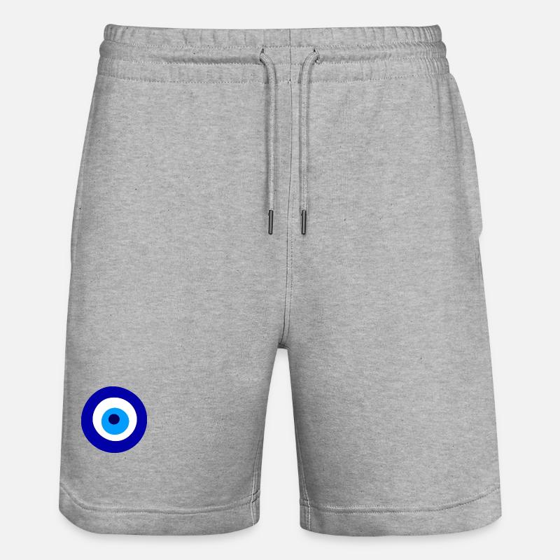Amulette de Nazar - Short de jogging bio TRAINER Stanley/Stella unisexe - gris chiné