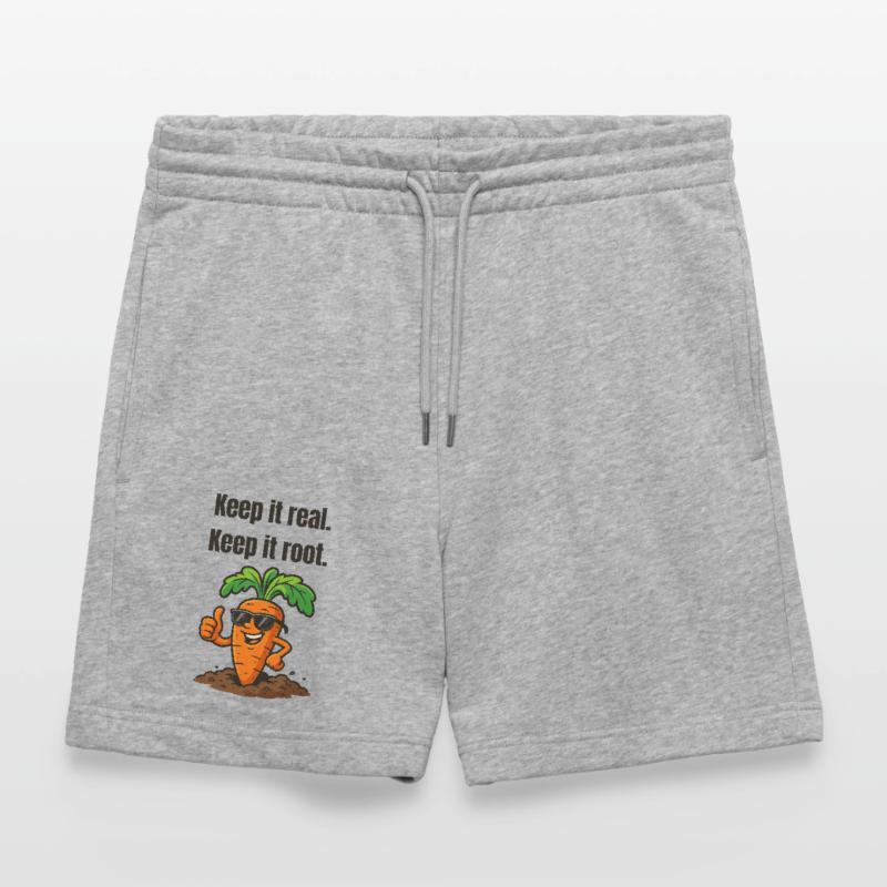 Keep it real, Keep it root – Karotte Stanley/Stella Unisex Bio Joggingshorts Trainer 