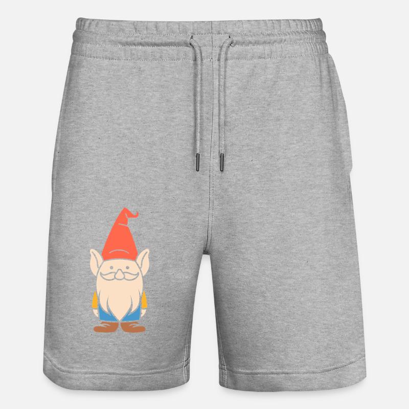 nain - Short de jogging bio TRAINER Stanley/Stella unisexe - gris chiné