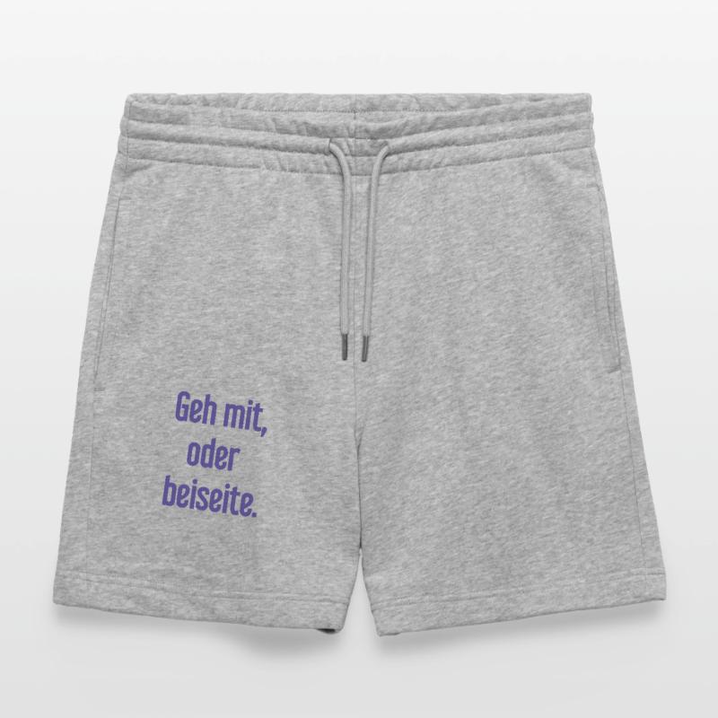 Geh mit oder beiseite Stanley/Stella Unisex Bio Joggingshorts Trainer 