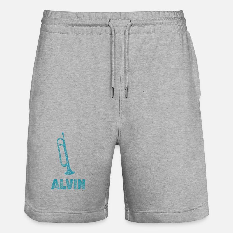 Alvin - Short de jogging bio TRAINER Stanley/Stella unisexe - gris chiné