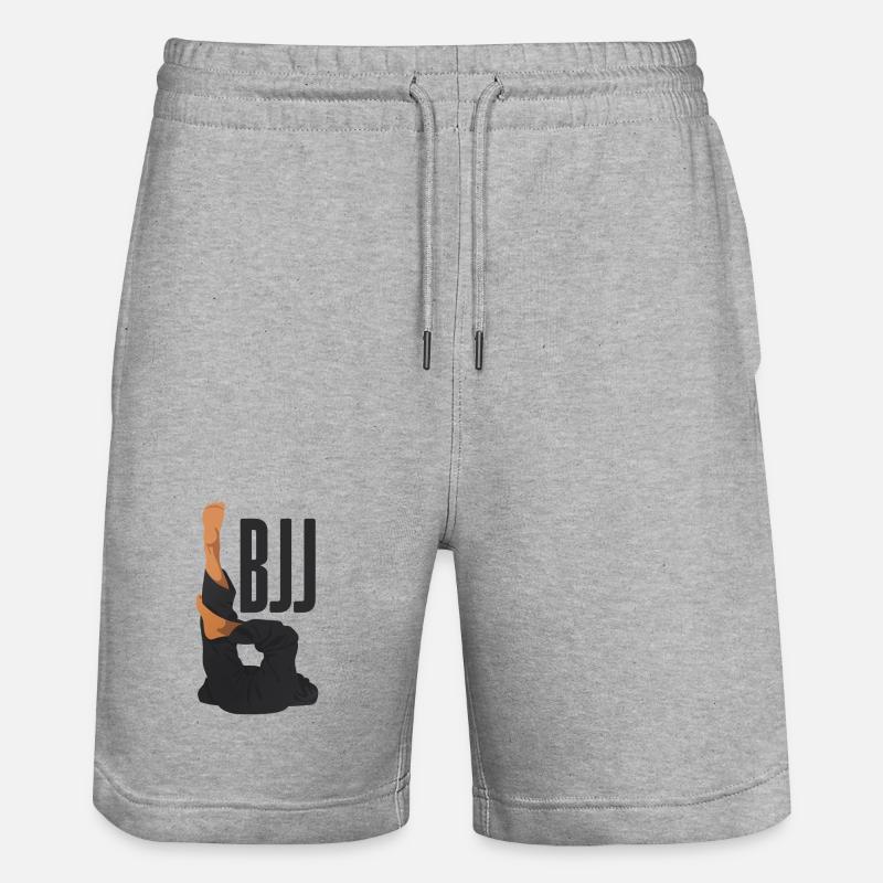 Techniques de BJJ : Triangle - Short de jogging bio TRAINER Stanley/Stella unisexe - gris chiné