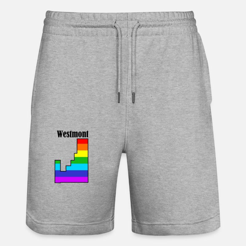 Westmont - Short de jogging bio TRAINER Stanley/Stella unisexe - gris chiné