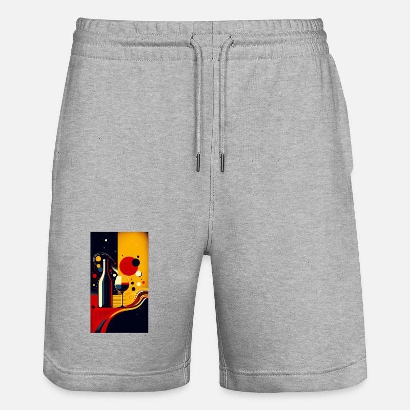 Vin 2 1 - Short de jogging bio TRAINER Stanley/Stella unisexe - gris chiné