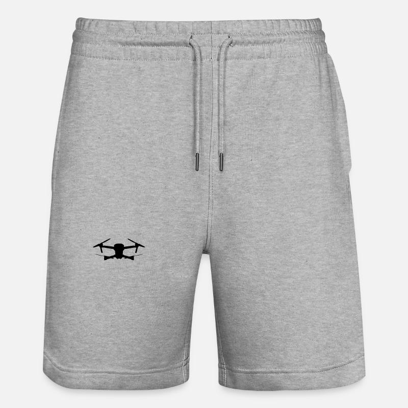 DJI MAVIC PRO DRONE - Stanley/Stella Unisex Bio Joggingshorts Trainer  - Grau meliert