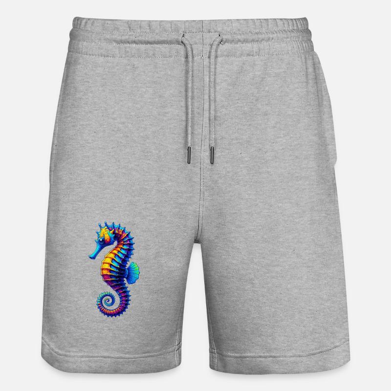 Hippocampe - Short de jogging bio TRAINER Stanley/Stella unisexe - gris chiné