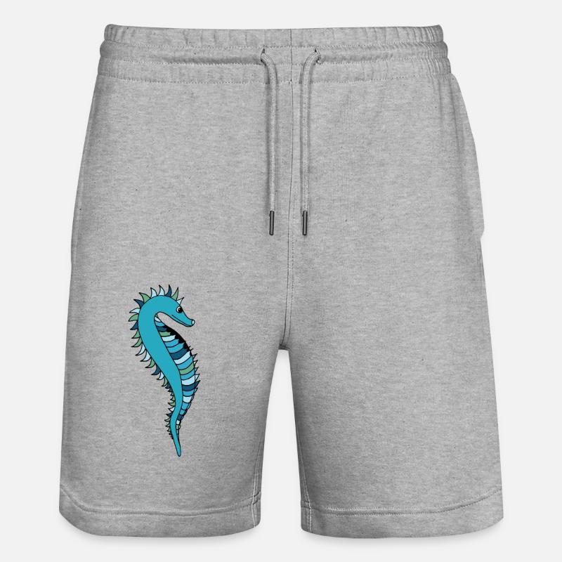 Hippocampe - Short de jogging bio TRAINER Stanley/Stella unisexe - gris chiné