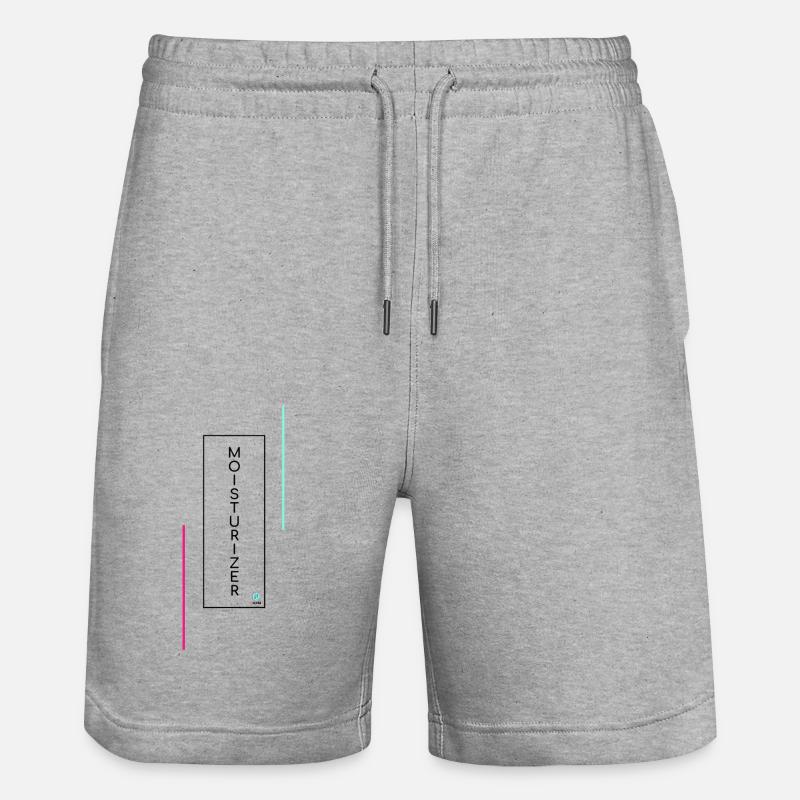 Hydratant ND - Short de jogging bio TRAINER Stanley/Stella unisexe - gris chiné