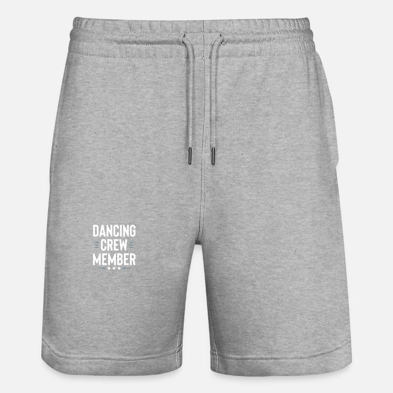 Équipe de danse - Short de jogging bio TRAINER Stanley/Stella unisexe - gris chiné