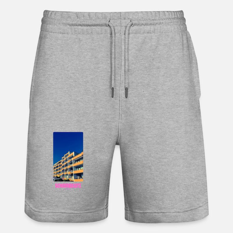 SCHARBEUTZ Ostsee - Stanley/Stella Unisex Bio Joggingshorts Trainer  - Grau meliert