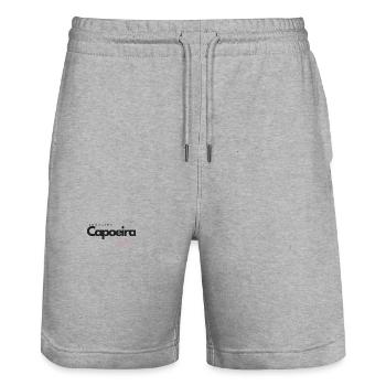 Brazilian Capoeira Flavour - Stanley/Stella Unisex Bio Joggingshorts Trainer  - Grau meliert - Vorne - Nik (191cm) & Marisol (170cm)