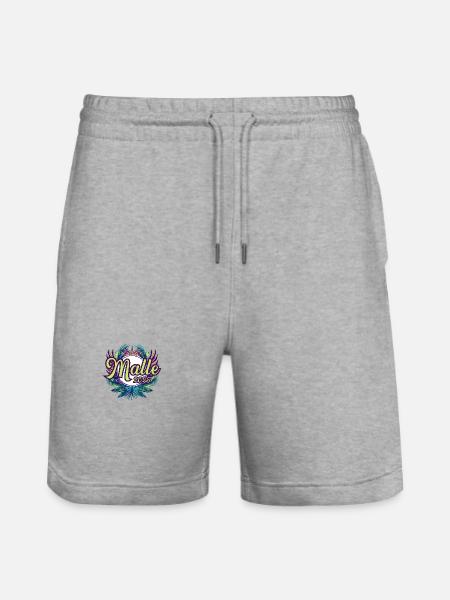 Malle 2025 Team - Stanley/Stella Trainer Unisex Organic Jogging Shorts - heather grey