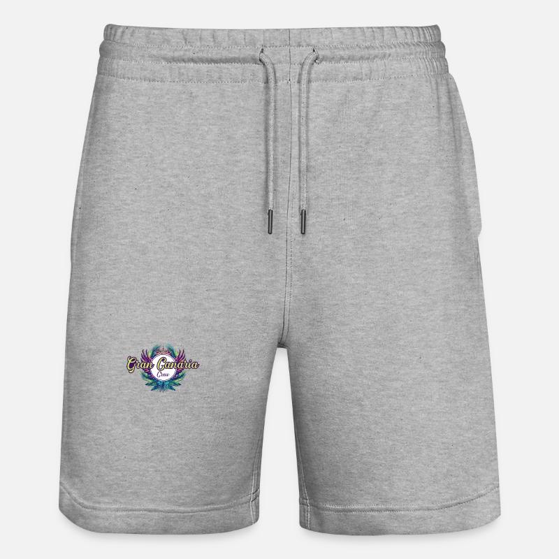 Vacances Gran Canaria Crew - Short de jogging bio TRAINER Stanley/Stella unisexe - gris chiné