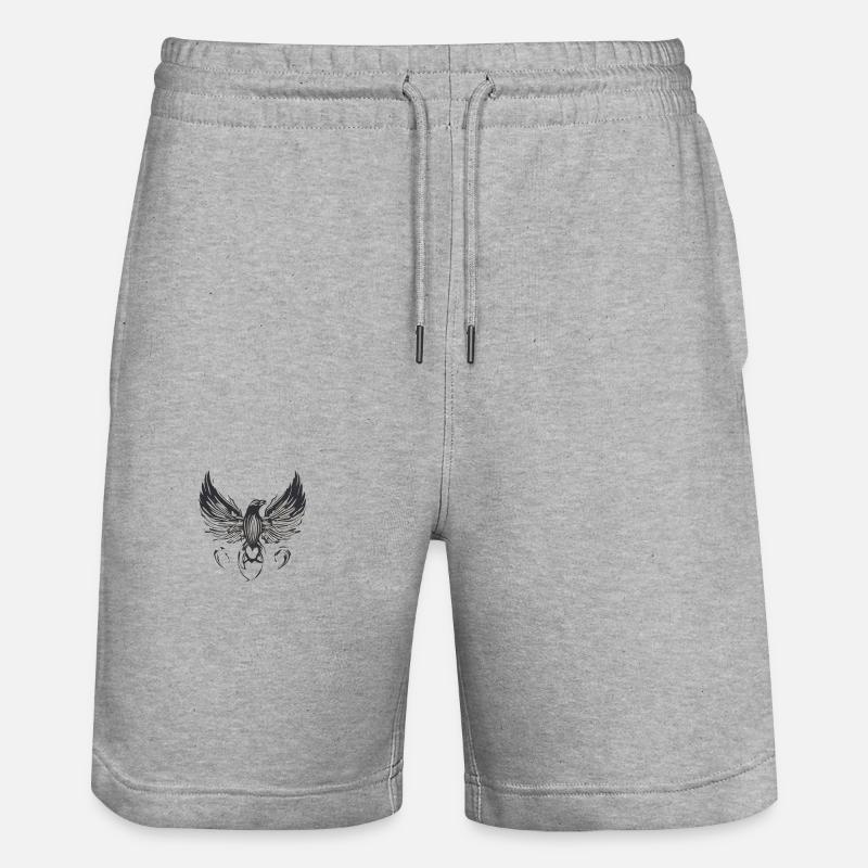 Freedem - Short de jogging bio TRAINER Stanley/Stella unisexe - gris chiné