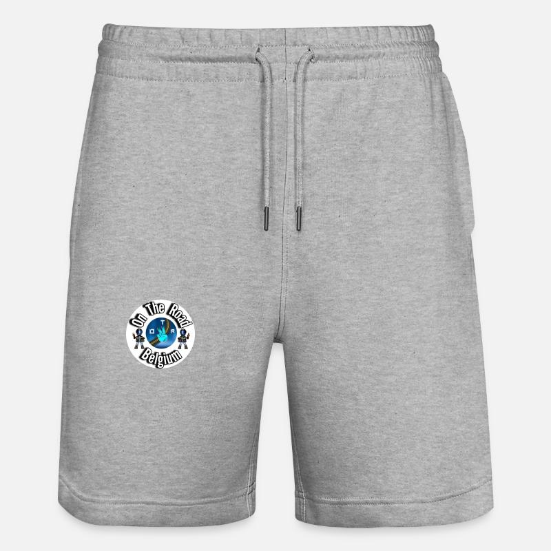 On The Road 02 - Short de jogging bio TRAINER Stanley/Stella unisexe - gris chiné