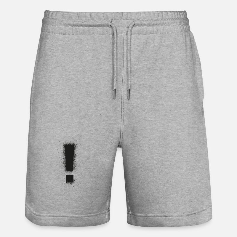 ! - Short de jogging bio TRAINER Stanley/Stella unisexe - gris chiné