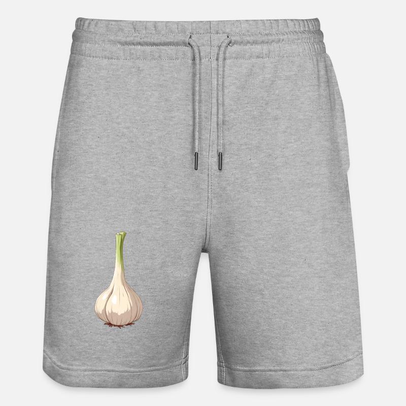Ail - Short de jogging bio TRAINER Stanley/Stella unisexe - gris chiné
