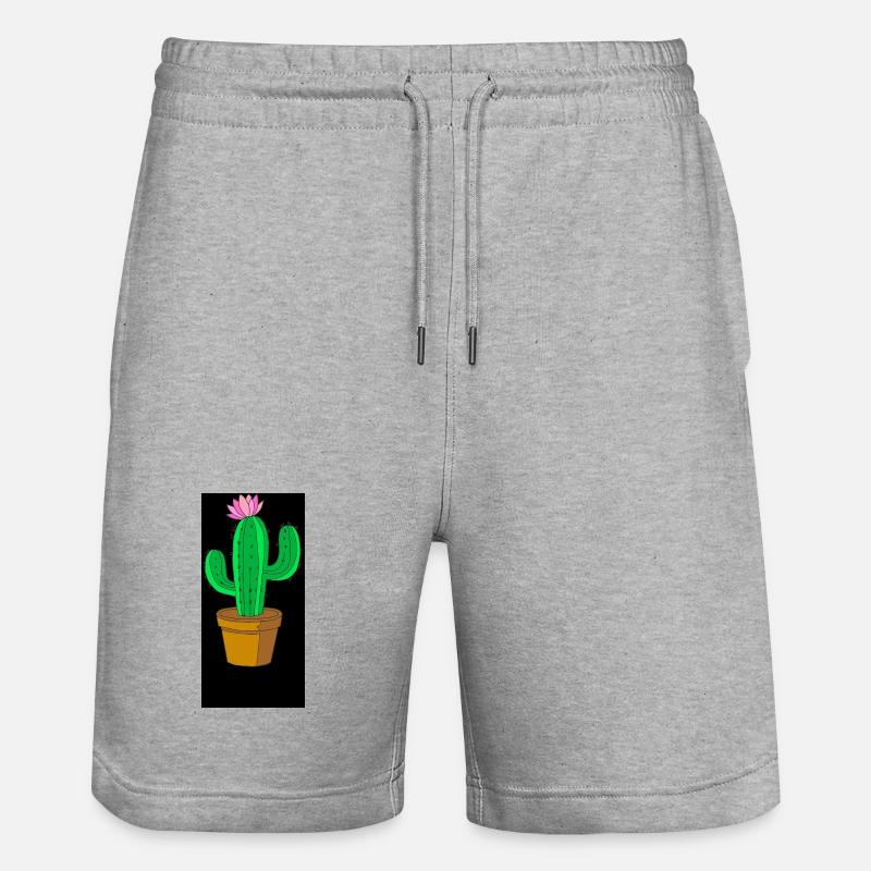 cactus - Short de jogging bio TRAINER Stanley/Stella unisexe - gris chiné