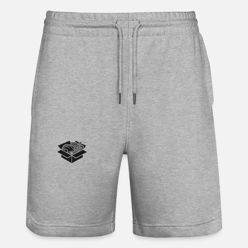 Nourriture - Short de jogging bio TRAINER Stanley/Stella unisexe - gris chiné
