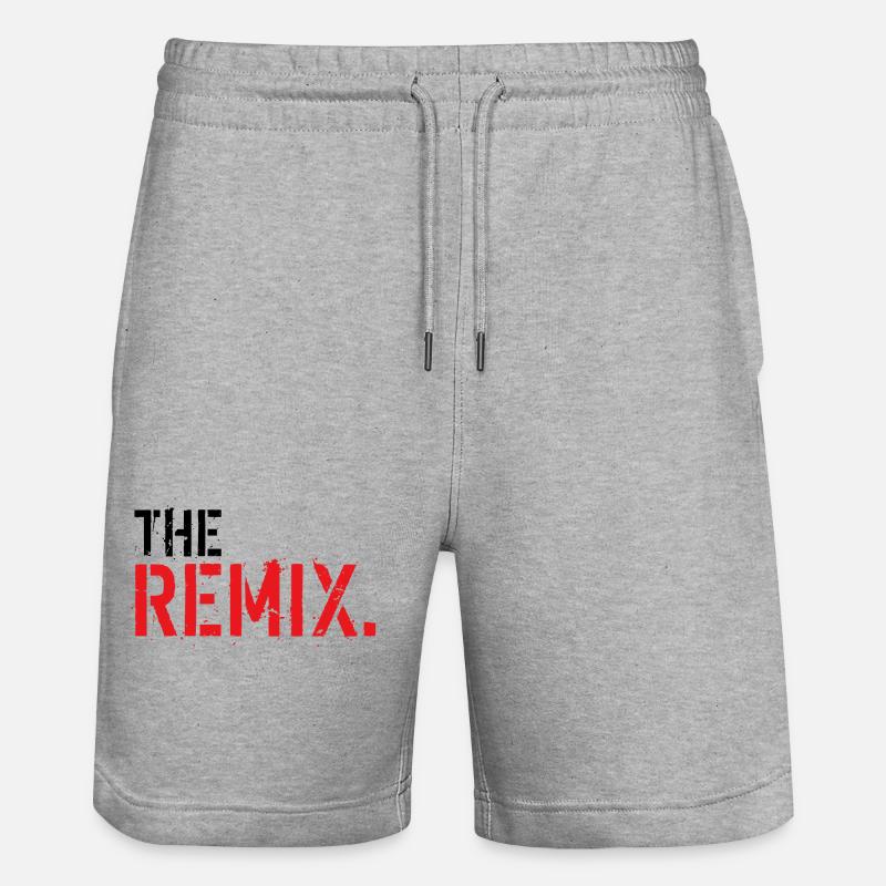 The Remix - Short de jogging bio TRAINER Stanley/Stella unisexe - gris chiné