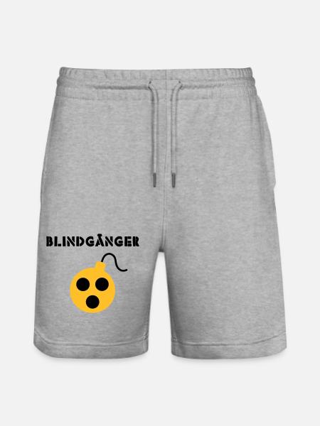 Blindgänger - Stanley/Stella Unisex Bio Joggingshorts Trainer  - Grau meliert