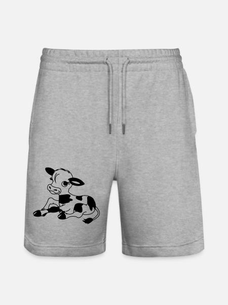 Veau - Short de jogging bio TRAINER Stanley/Stella unisexe - gris chiné