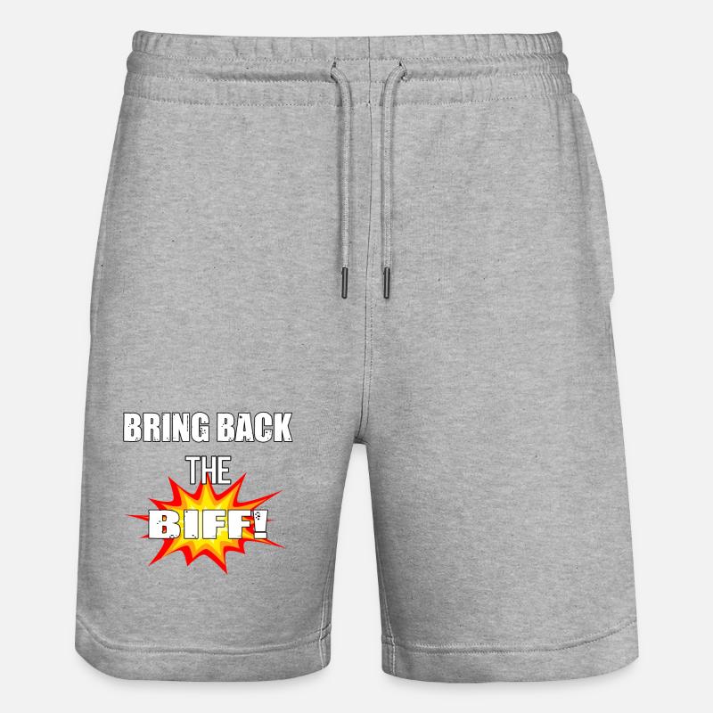 Rugby Biff - Short de jogging bio TRAINER Stanley/Stella unisexe - gris chiné