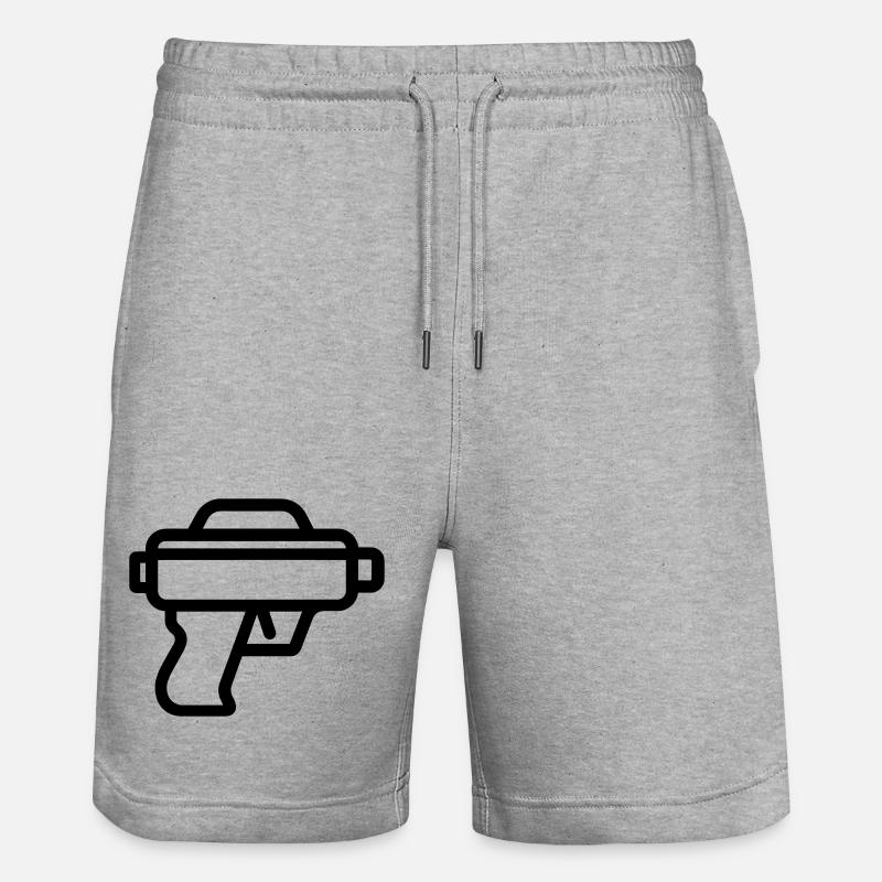 pistolet à eau - Short de jogging bio TRAINER Stanley/Stella unisexe - gris chiné