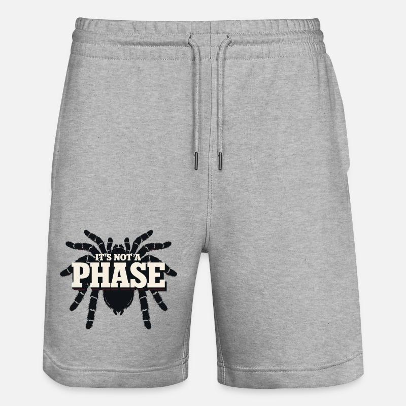 Propriétaire d’araignée Propriétaire de la Tarentule - Short de jogging bio TRAINER Stanley/Stella unisexe - gris chiné
