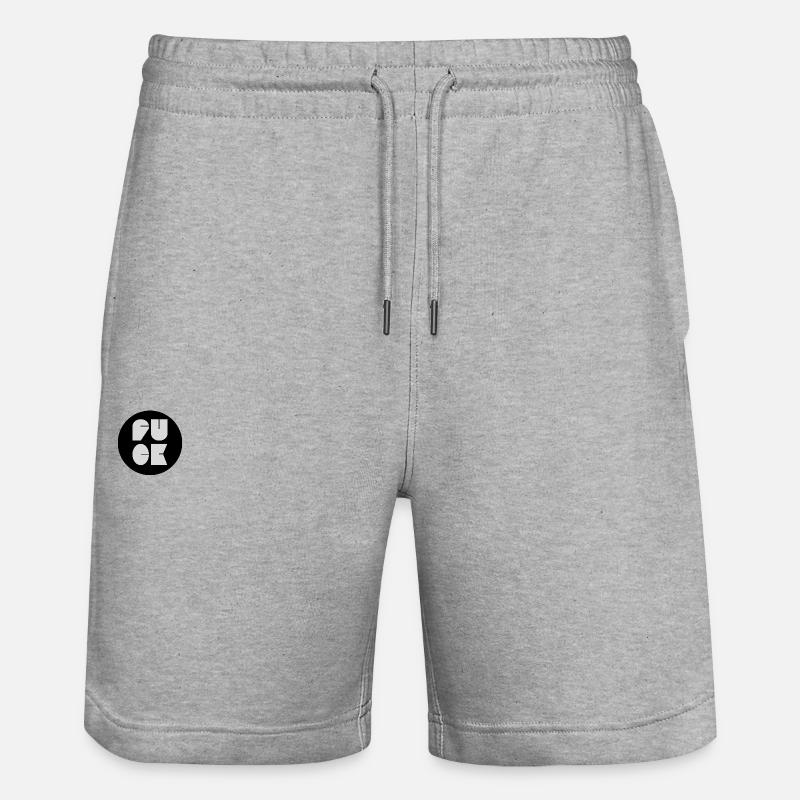 NGASF - Stanley/Stella Unisex Bio Joggingshorts Trainer  - Grau meliert