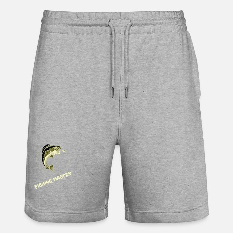 Maître pêcheur. - Short de jogging bio TRAINER Stanley/Stella unisexe - gris chiné