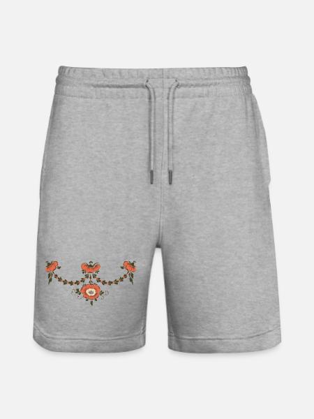 Kare Jonsdotter - Stanley/Stella Trainer Unisex Organic Jogging Shorts - heather grey
