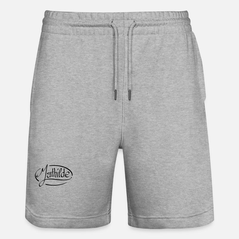 Mathilde - Short de jogging bio TRAINER Stanley/Stella unisexe - gris chiné