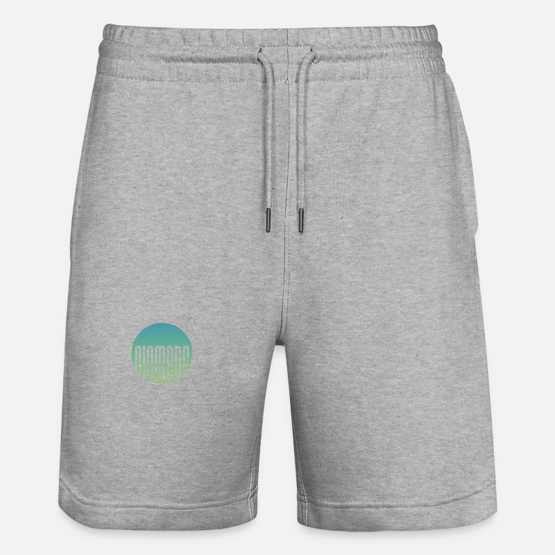 NEIN... WACH oder NICHT - Stanley/Stella Unisex Bio Joggingshorts Trainer  - Grau meliert