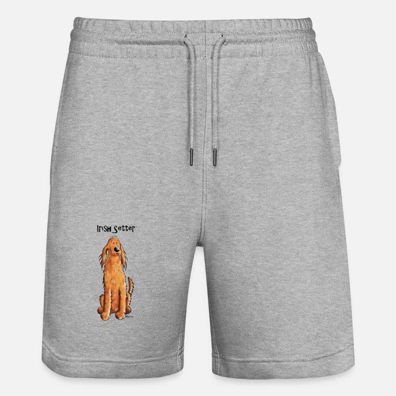 Mignon Irish Setter - Short de jogging bio TRAINER Stanley/Stella unisexe - gris chiné