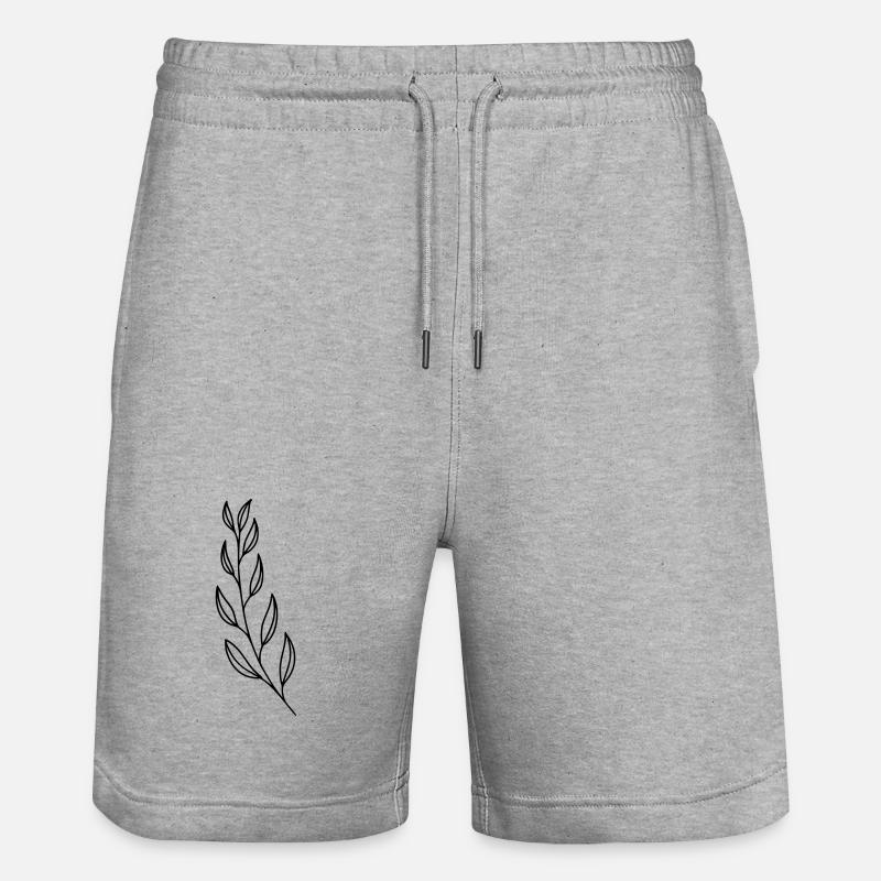 Branche - Short de jogging bio TRAINER Stanley/Stella unisexe - gris chiné