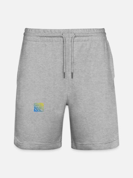 Cancun 2024 - Stanley/Stella Trainer Unisex Organic Jogging Shorts - heather grey