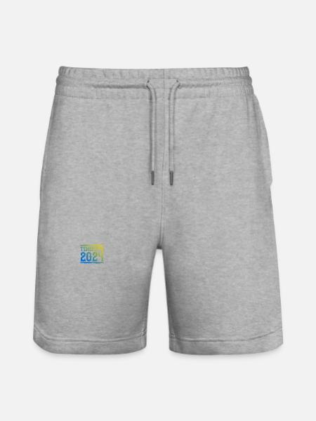 Tenerife 2024 - Stanley/Stella Trainer Unisex Organic Jogging Shorts - heather grey