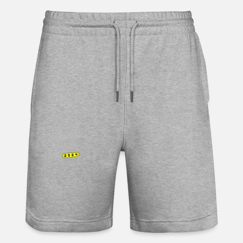 Symbole 2024 - Short de jogging bio TRAINER Stanley/Stella unisexe - gris chiné